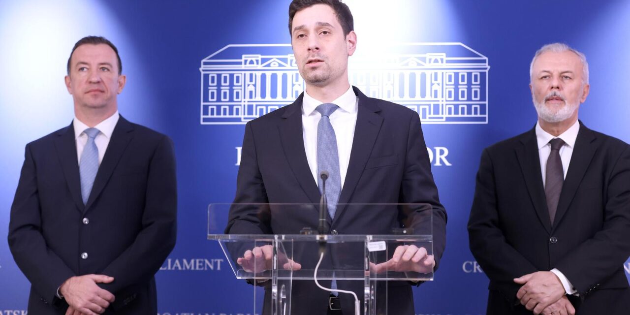 Zagreb: HDZ o aktualnim temama