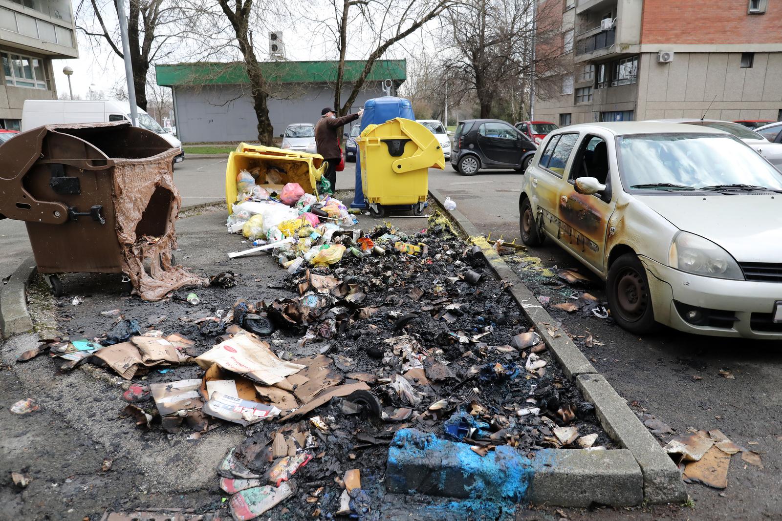 Zagreb: U Sopotu drugu no? zaredom gorjeli kontejneri