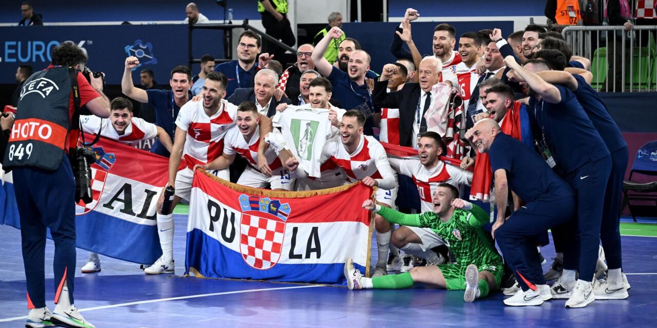 Hrvatska futsal reprezentacija  je  na Europskom prvenstvu osvojila povijesnu brončanu medalju
