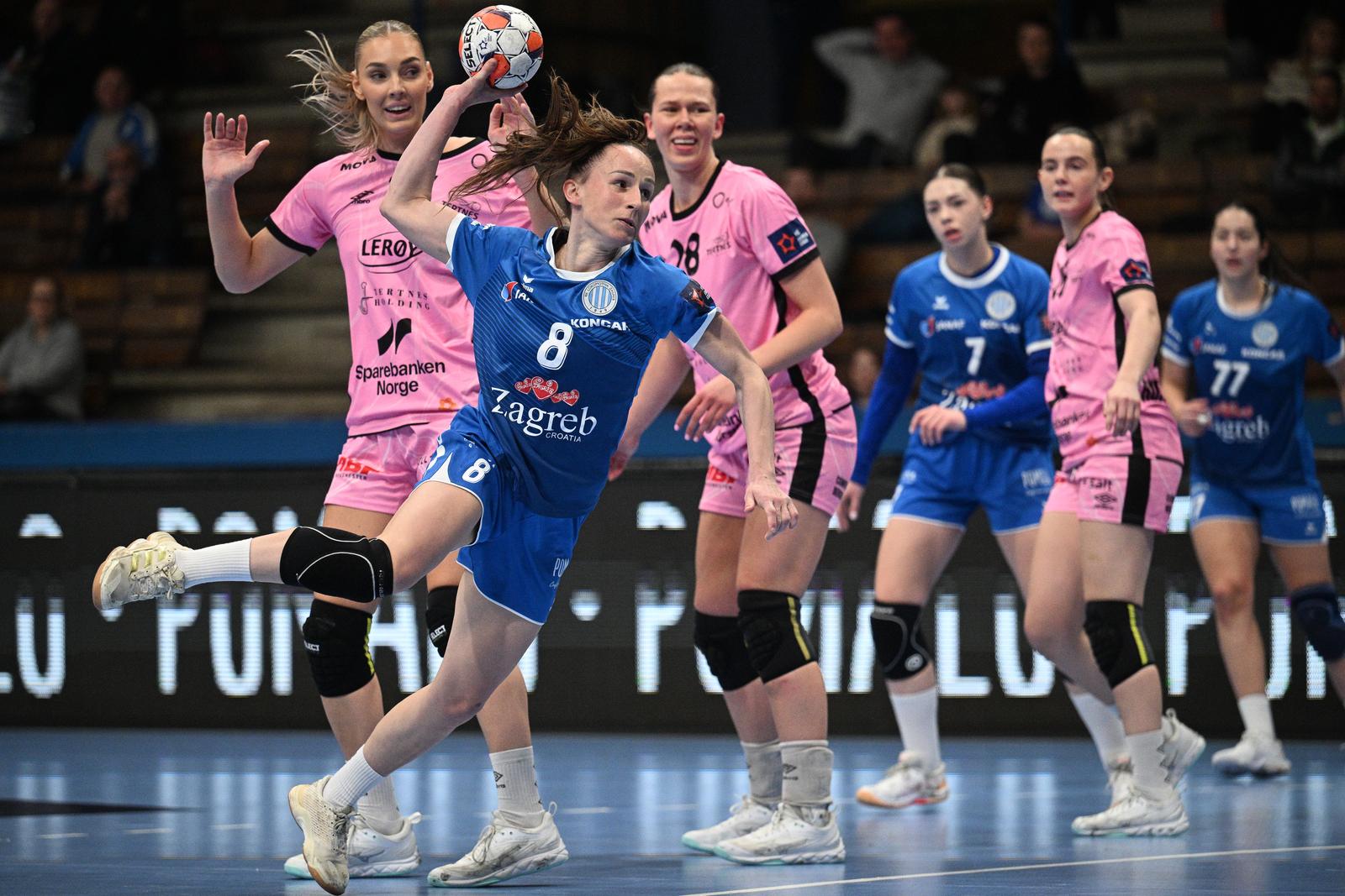 Zagreb: EHF Europska liga, skupina C, 4. kolo, RK Lokomotiva v Tertnes Bergen