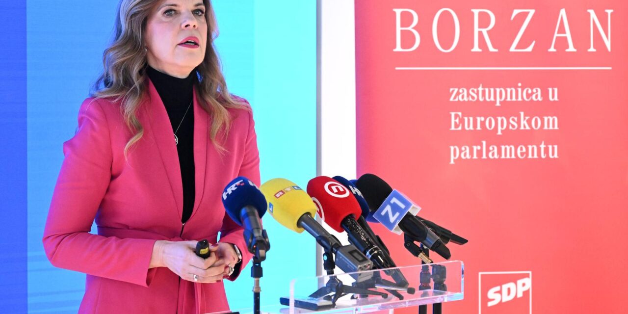 Zagreb: Biljana Borzan održala konferenciju za medije