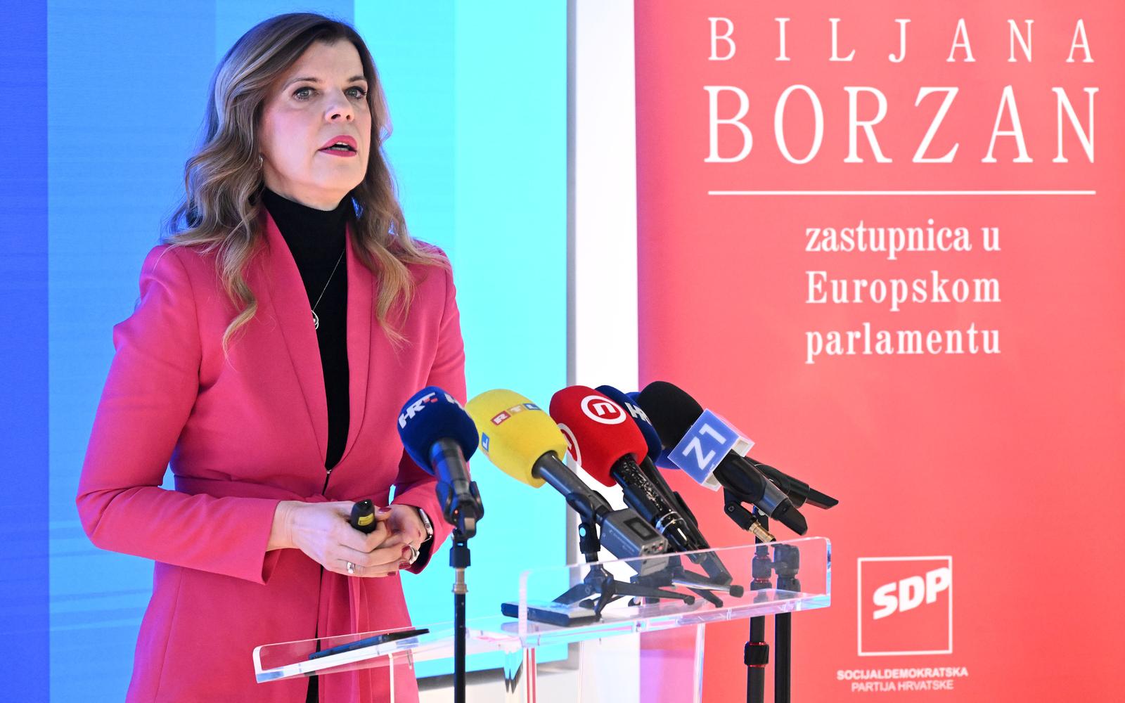 Zagreb: Biljana Borzan održala konferenciju za medije