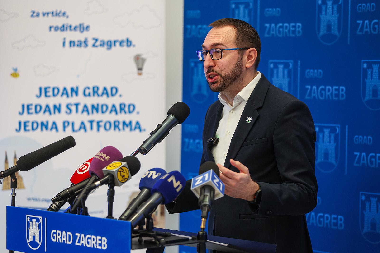 Tomašević predstavio novu centralnu gradsku stranicu dječjih vrtića Grada Zagreba