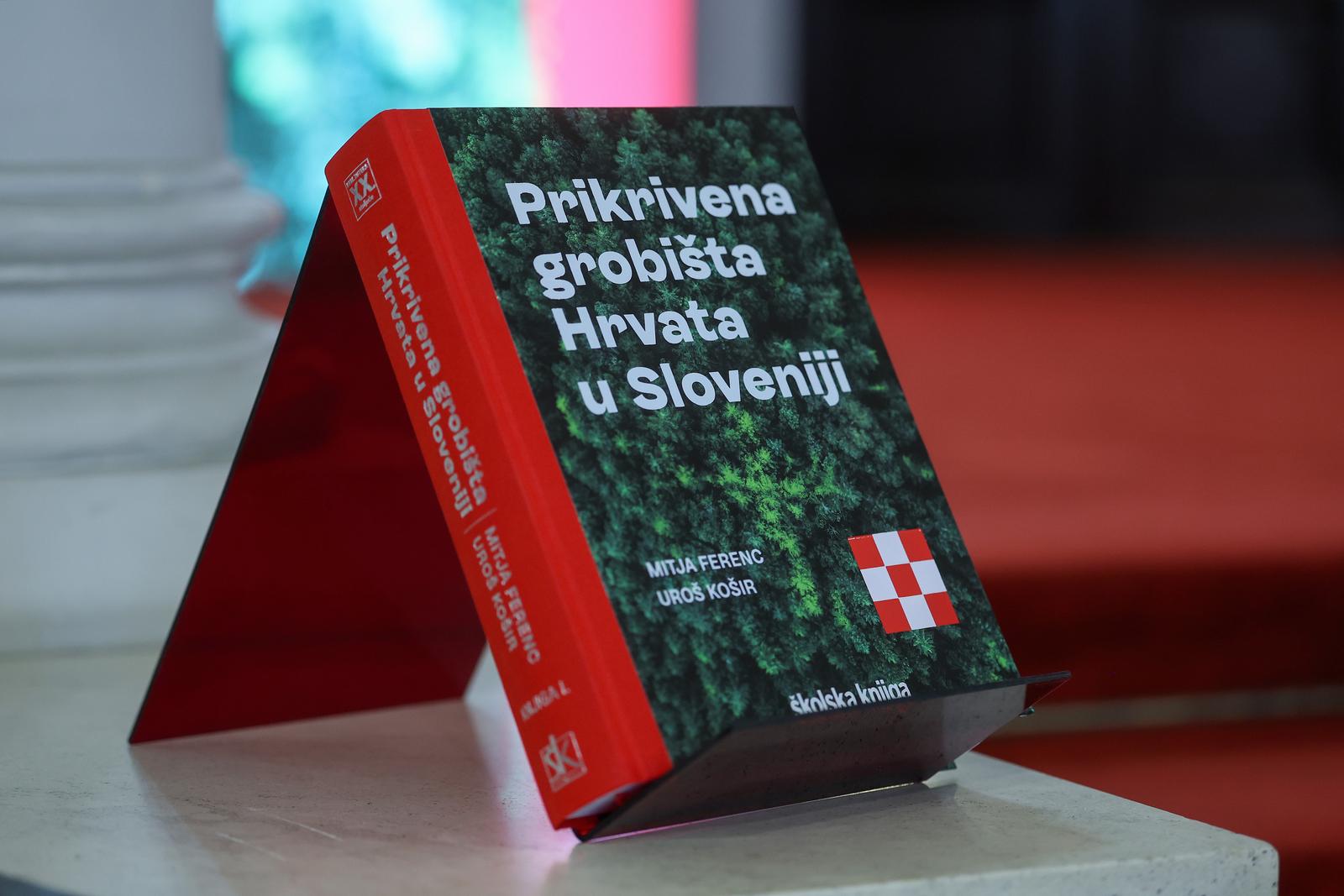 Zagreb: Predstavljanje knjige “Prikrivena grobišta Hrvata u Sloveniji”