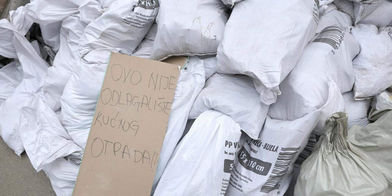 Zagreb: “Ovo nije odlagalište kućnog otpada”