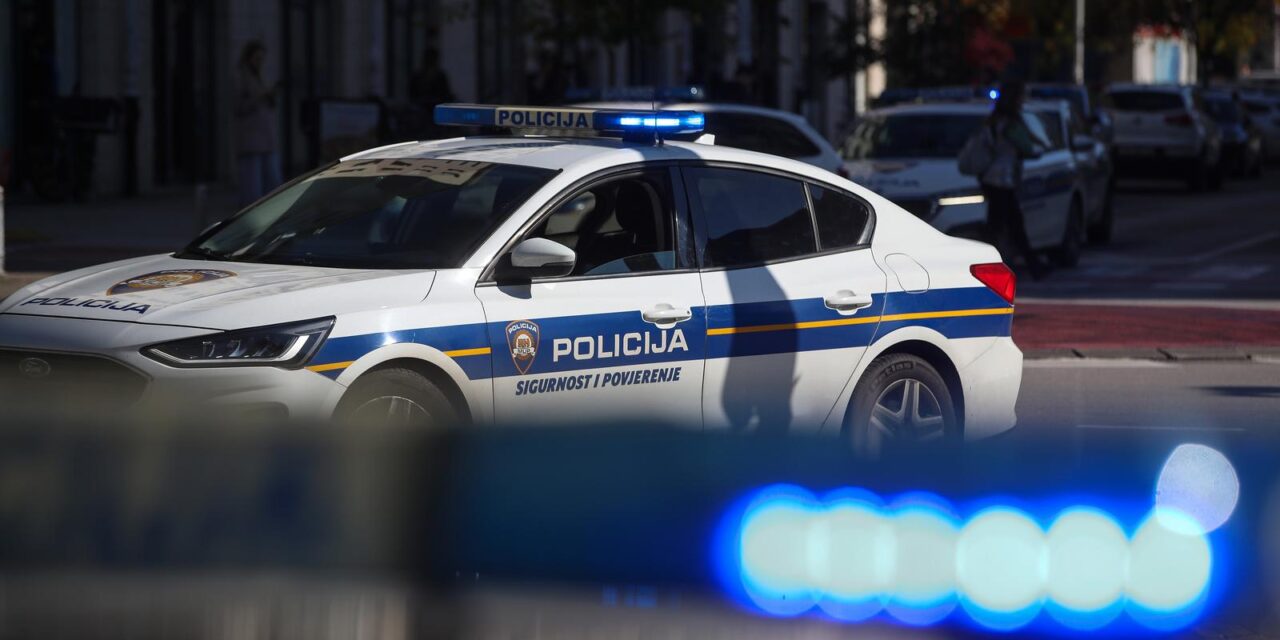 Ilustracija policijske intervencije