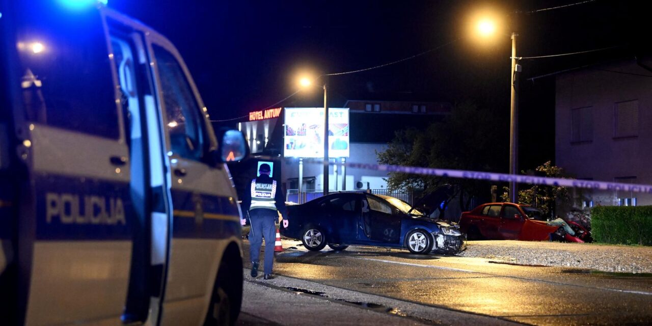 policija prometna nesreća frontalni sudar