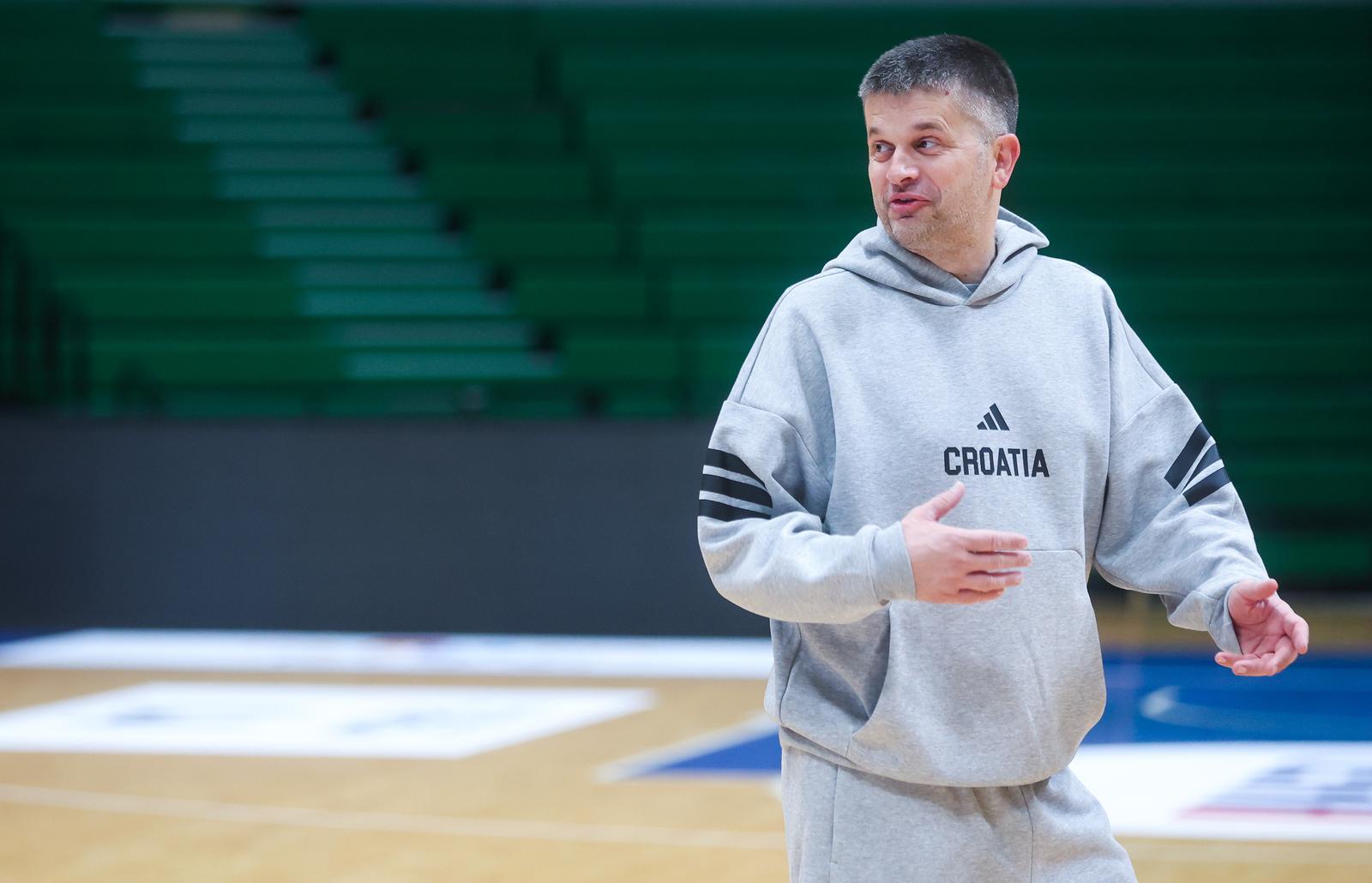 Zagreb: Košarkaški reprezetativci Hrvatske odradili trening