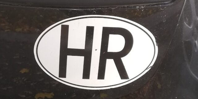 hr naljepnica