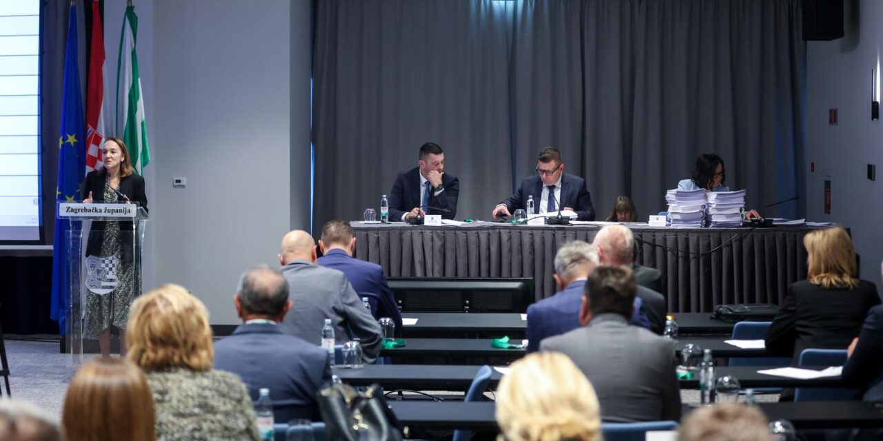 Zagreb: 3. sjednica Županijske skupštine Zagrebačke županije