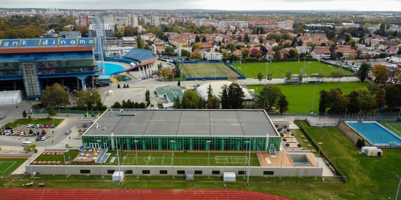 Fotografije iz zraka stadiona Maksimir i SRC-a Svetice