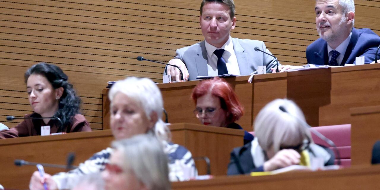 Zagreb: Dario Zurovec na današnjem glasovanju u Saboru