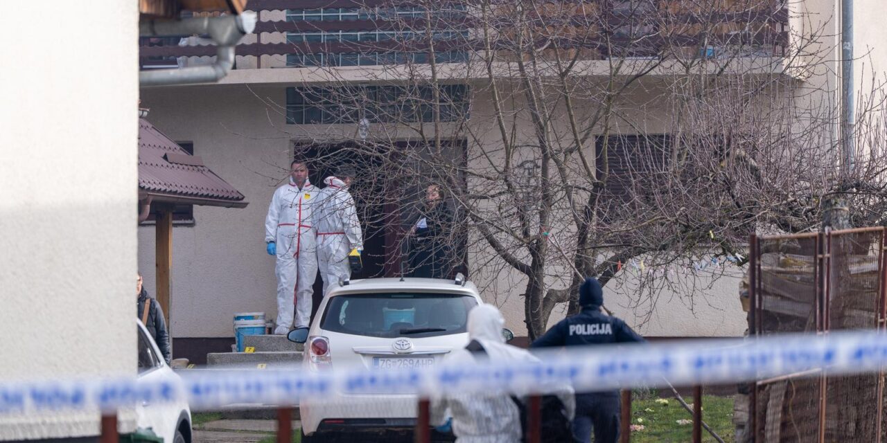 Dvostruko ubojstvo u Gospiću, očevid u tijeku