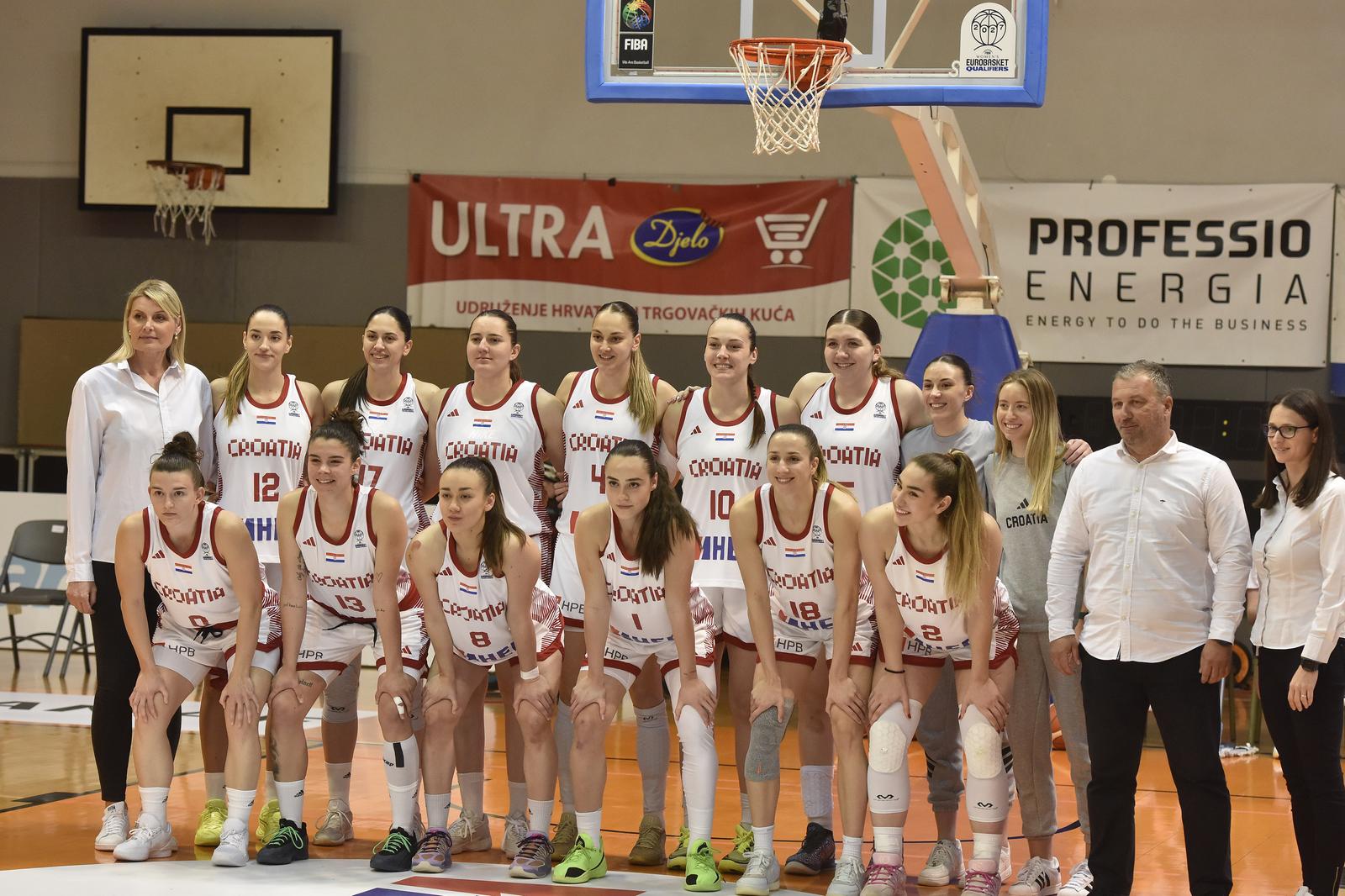 Kvalifikacijska košarkaška utakmica za žensko Europsko prvenstvo 2027., Hrvatska – Grčka
