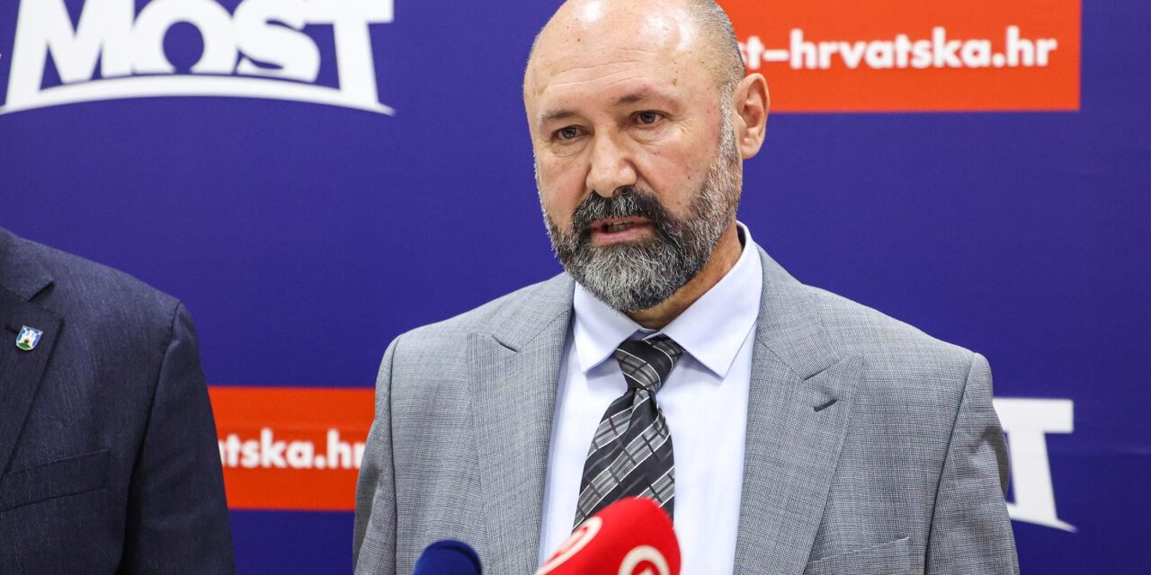 Zagreb: Predstavljanje kandidata Trpimira Goluže za kandidata za gradonačelnika na listi Mosta