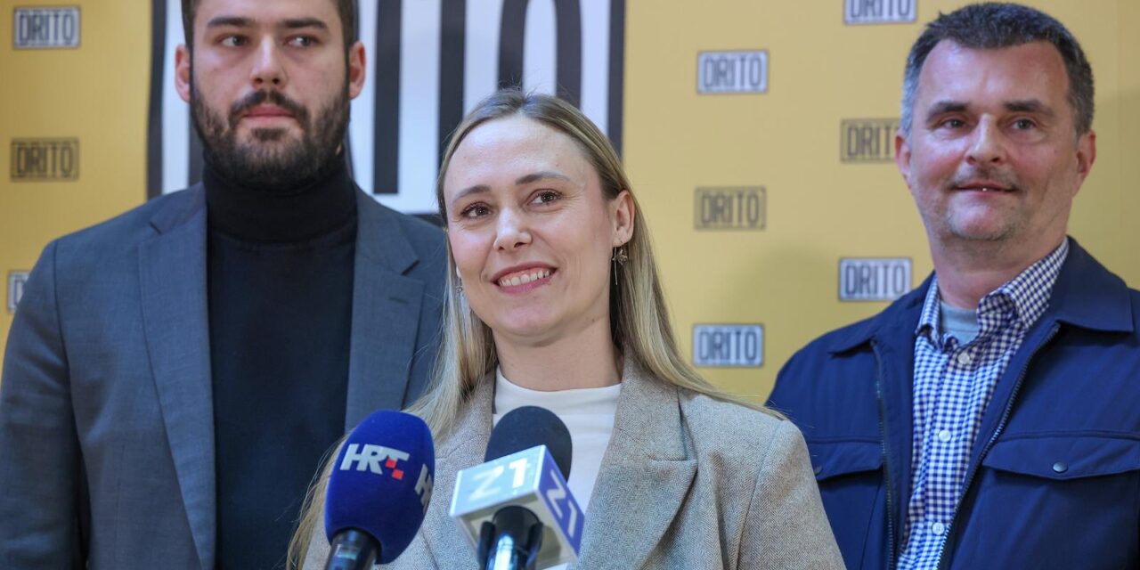 Zagreb: Konferencija za medije stranke “Drito”