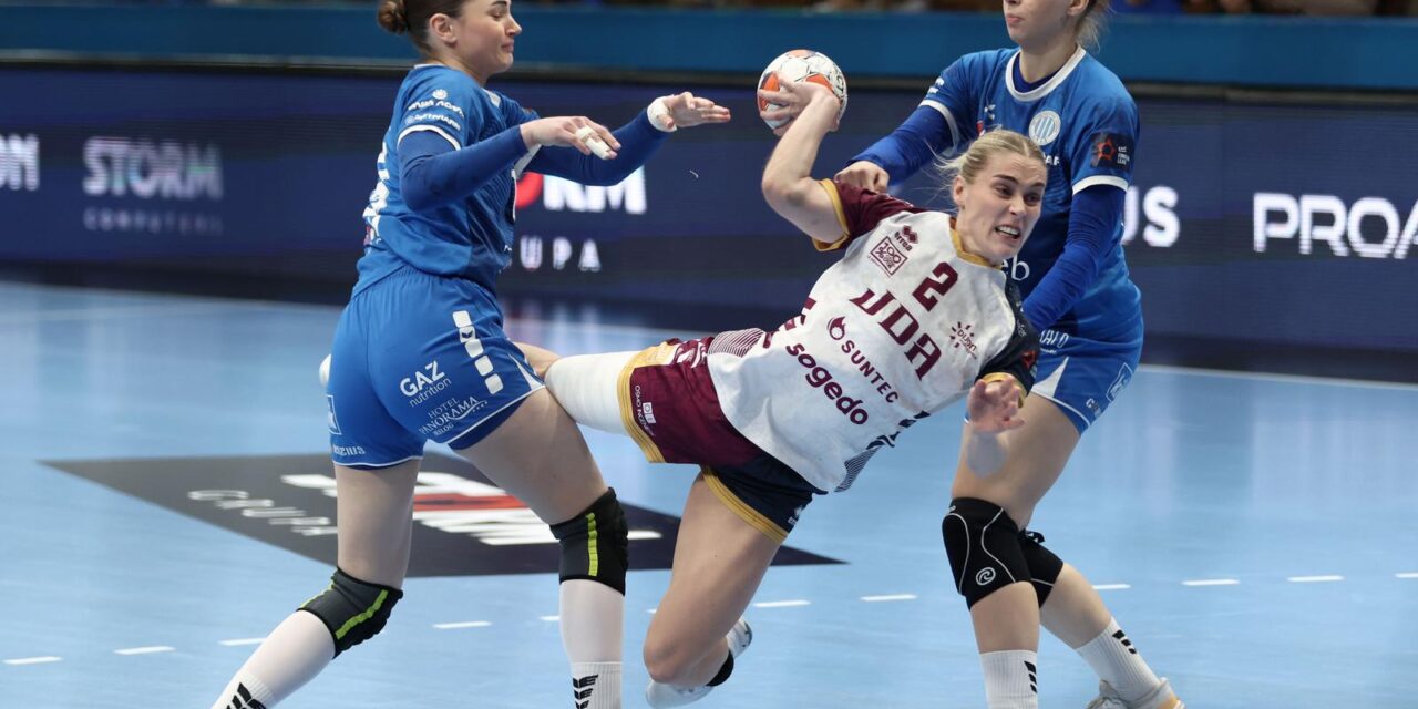 Susret RK Lokomotive i JDA Bourgogne Dijona u prvoj četvrtfinalnoj utakmici EHF Europske lige