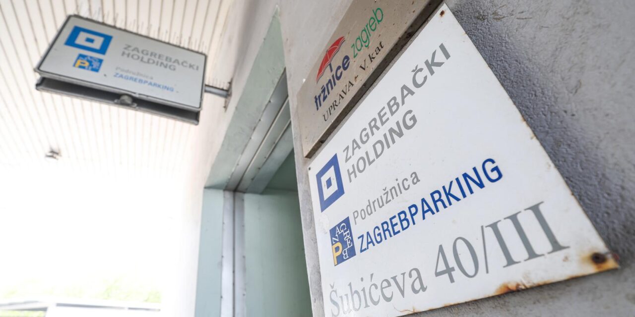 Zagreb: Zgrada u kojoj se nalazi podružnica Zagrebparkinga