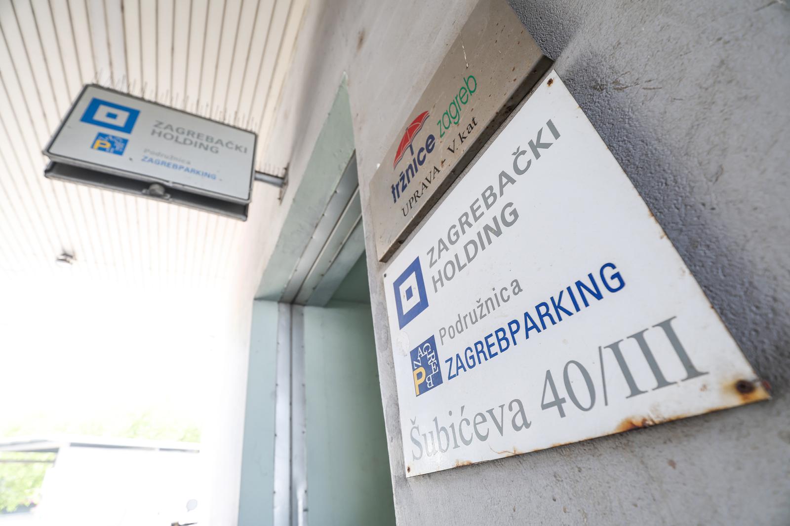 Zagreb: Zgrada u kojoj se nalazi podružnica Zagrebparkinga