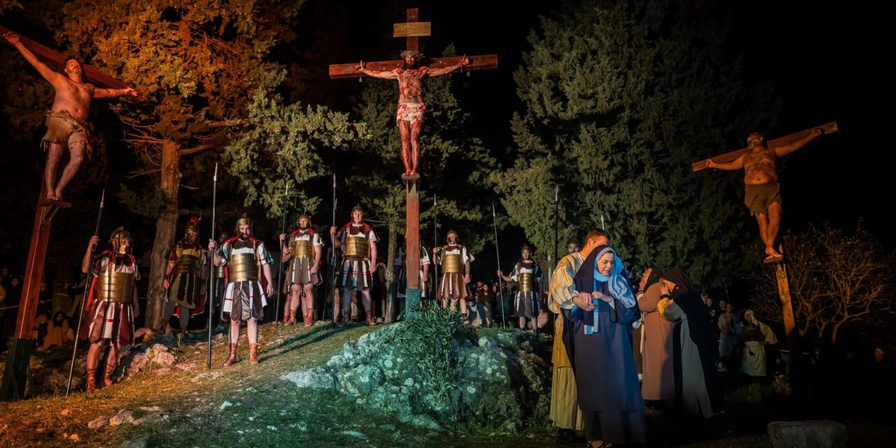 U Imotskom na Cvjetnicu uprizorena „Imotska Muka“, scenski prikaz Muke Gospodina našega Isusa Krista