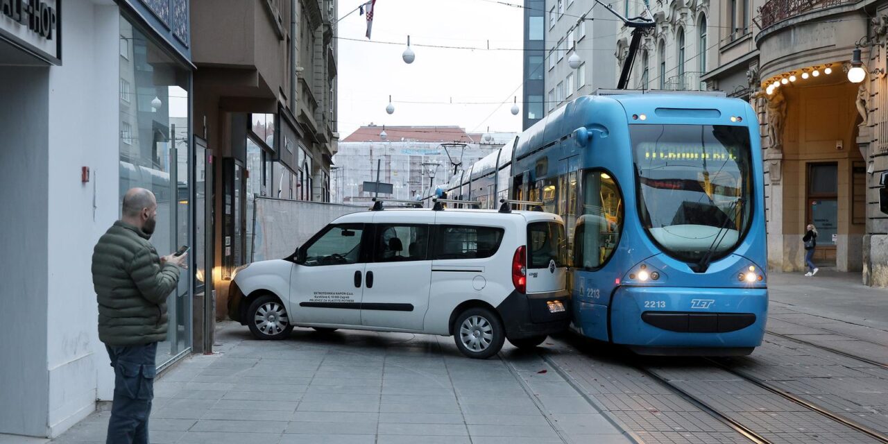 Zagreb: Sudar u Ilici, tramvaji stoje