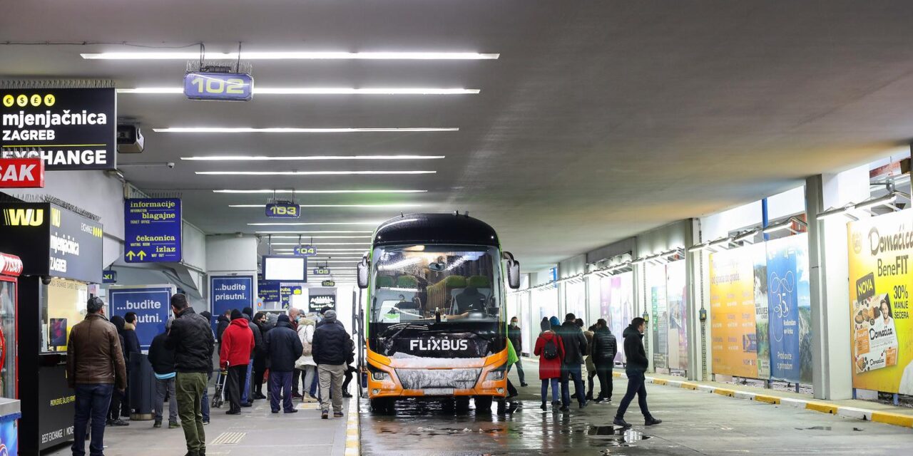 Autobusni kolodvor u Zagrebu