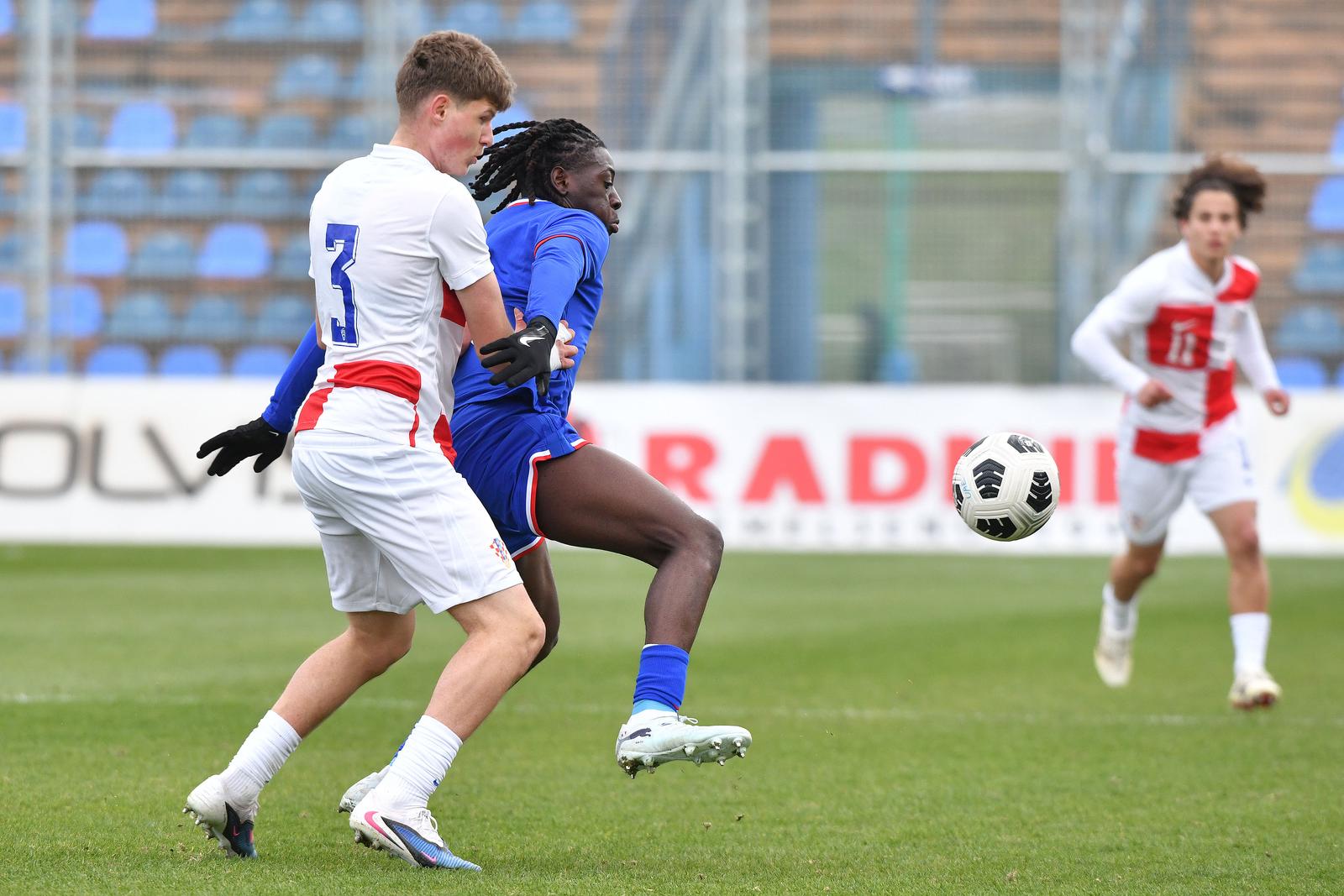 Varaždin: Elitno kolo kvalifikacija za Euro U-19, skupina 3, 3. kolo, Francuska – Hrvatska