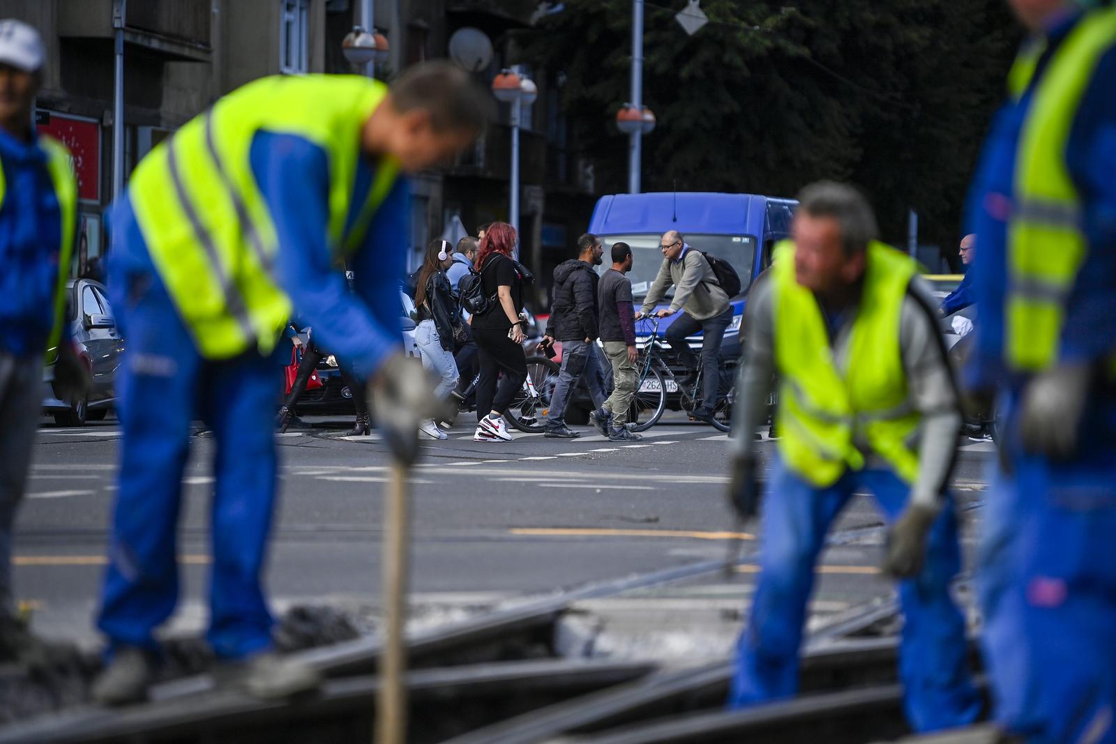 Zagreb: Radovi na križanju Vukovarske i Savske ceste uzrokuju zastoje u prometu
