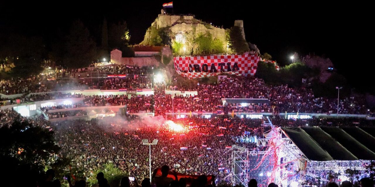 Koncert Marka Perkovića Thompsona u Imotskom