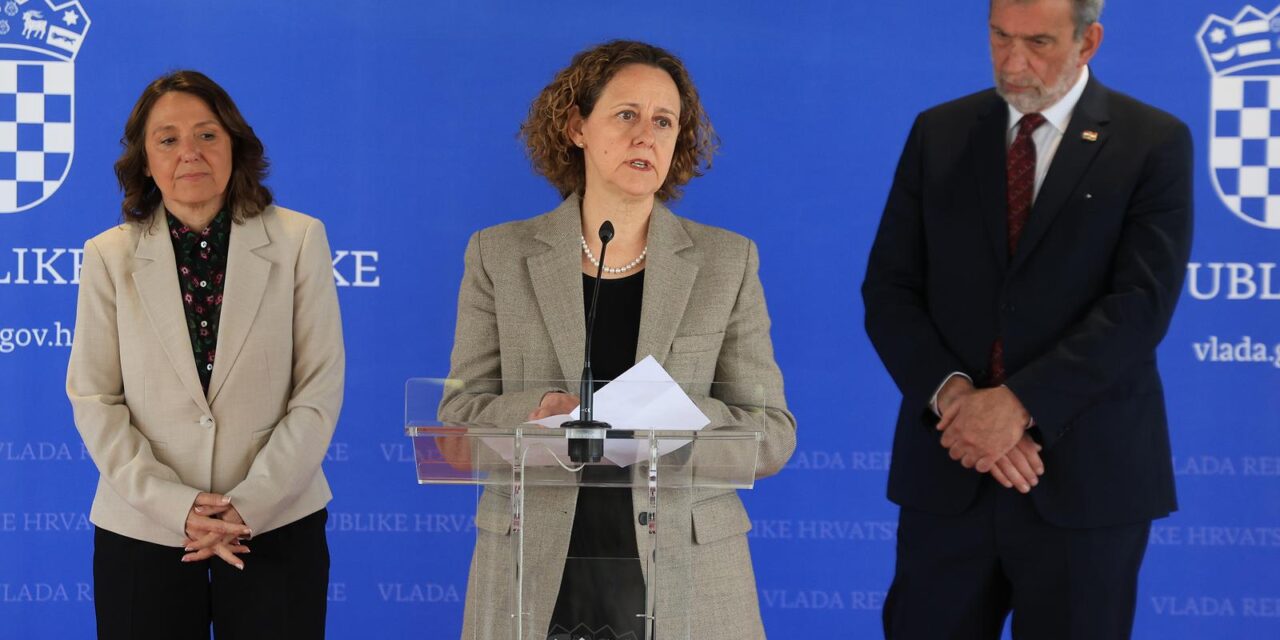 Zagreb: Izjave nakon sjednice Vlade