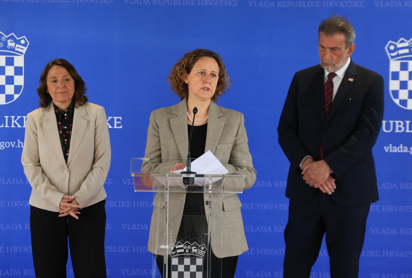 Zagreb: Izjave nakon sjednice Vlade