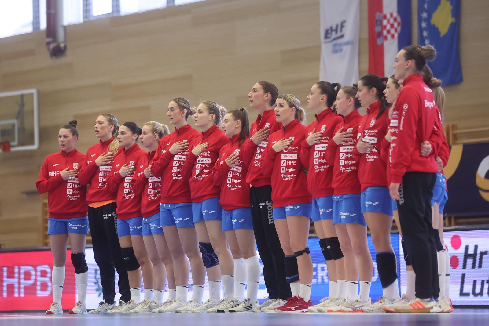 Zagreb: Kvalifikacije za ženski EHF Euro 2026., Hrvatska – Kosovo