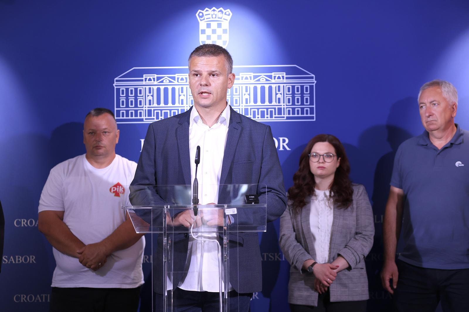 Zagreb: Konferencija za medije SDP-a o štajku u Fortenovi