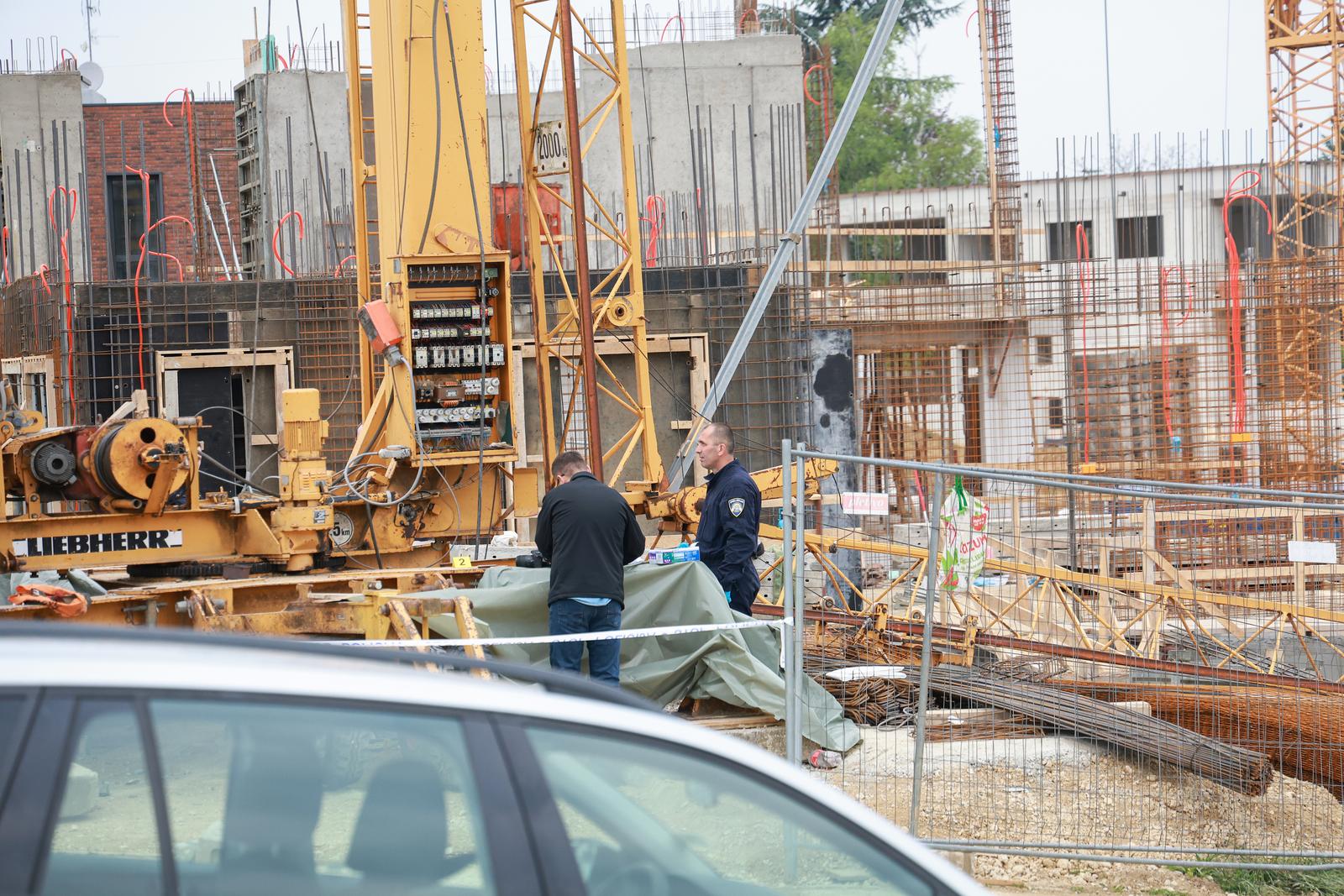 Samobor: Kran usmrtio radnika na gradilištu