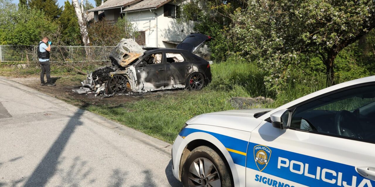 Zagreb: U Podsusedu izgorio Audi Q8