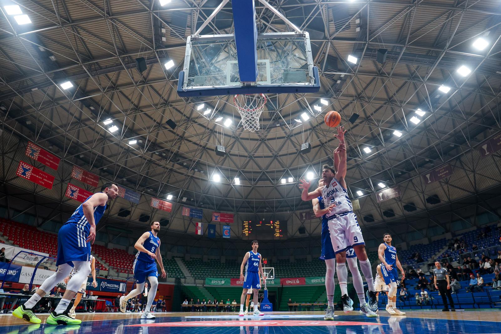 Zagreb: Cibona i Dinamo susreli se u 24. kolu SuperSport Premijer lige