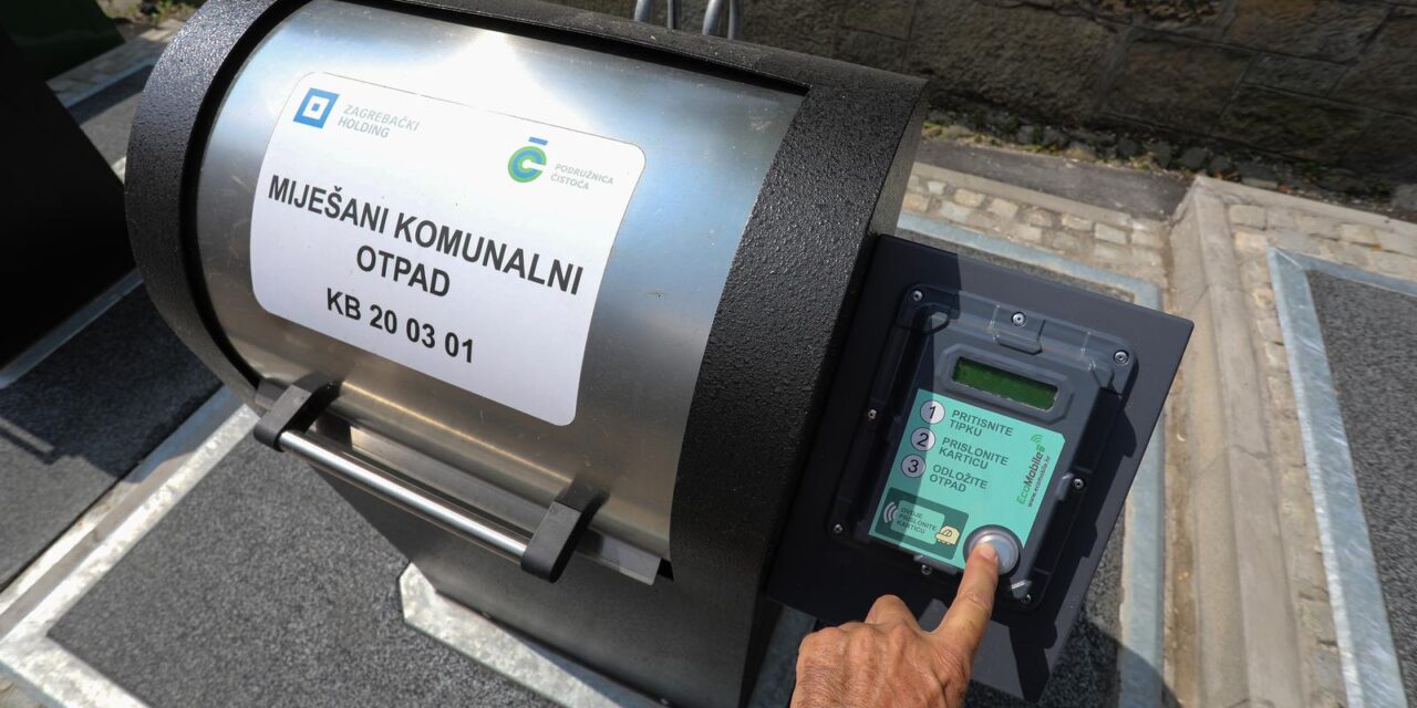 Zagreb: Tomašević i suradnici predstavili nove podzemne spremnike za otpad