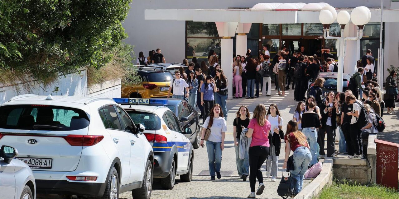Split: Policija na terenu nakon dojava o bombi u školama