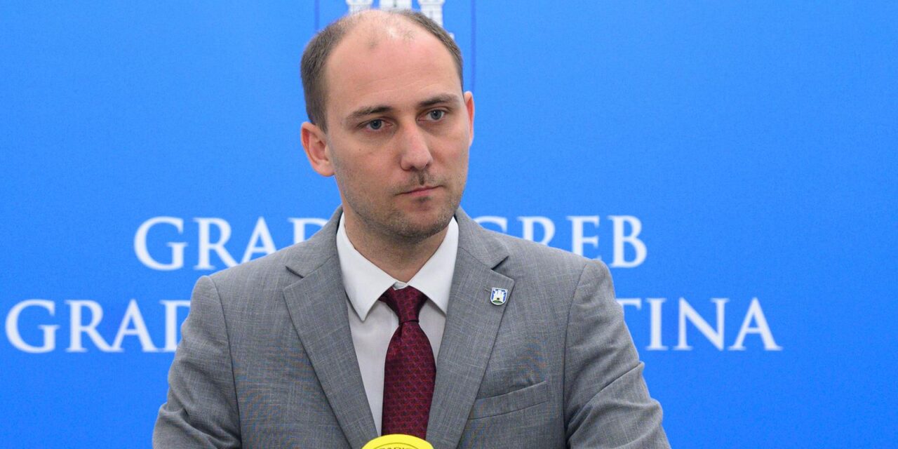 Zagreb: Predsjednik Gradske skupštine Matej Mišić održao konferenciju za medije uoči 10. sjednice