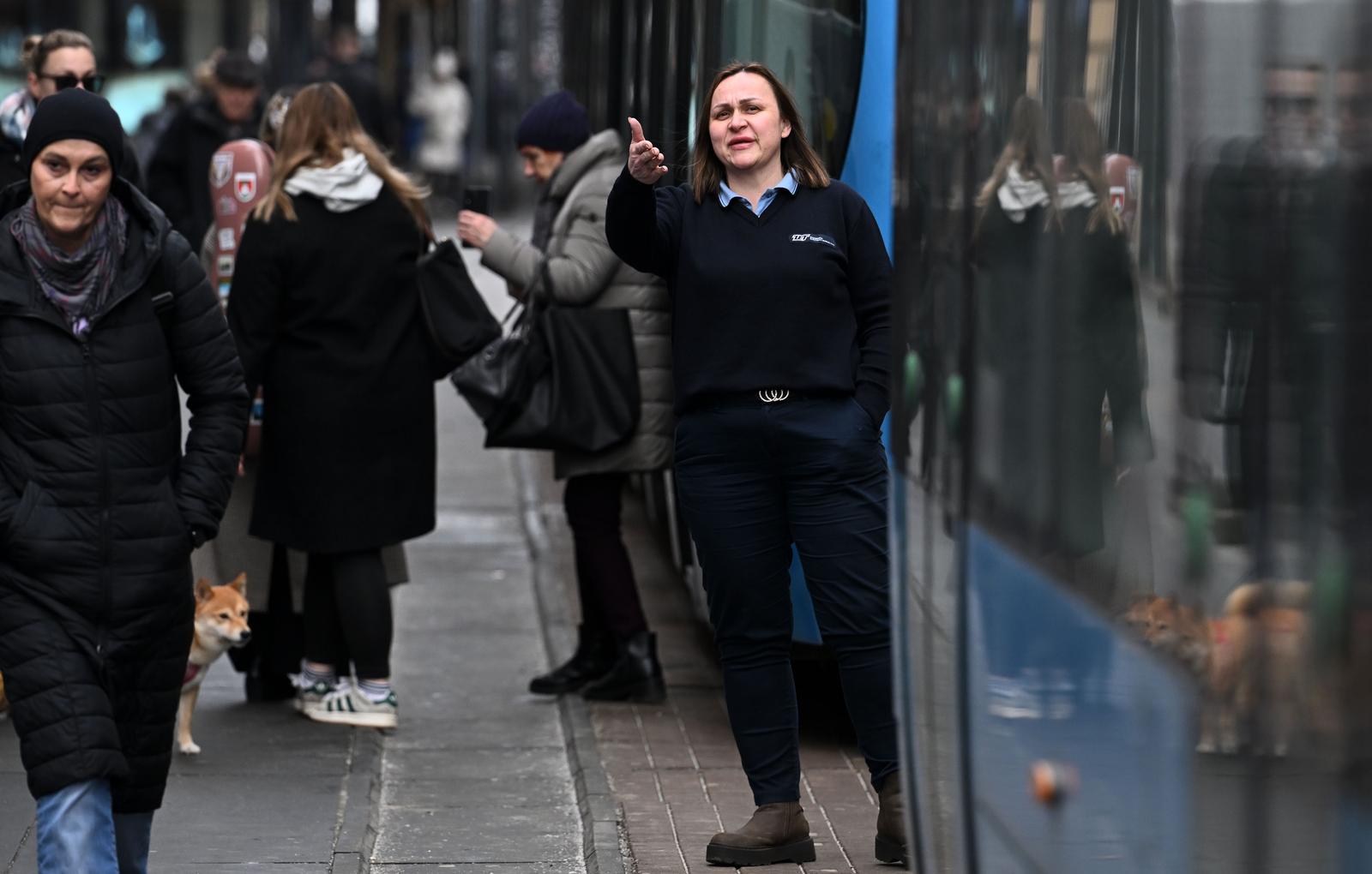 Zagreb: Zastoj tramvaja na Ilici
