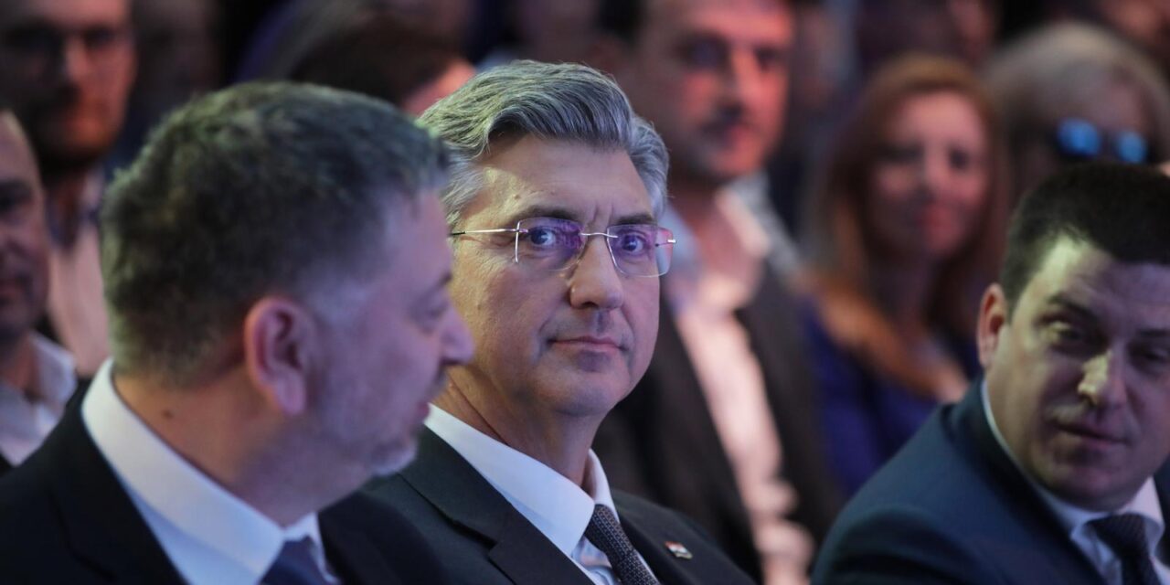 Rijeka: Premijer Plenković na proslavi 36. godišnjice osnutka HDZ-a