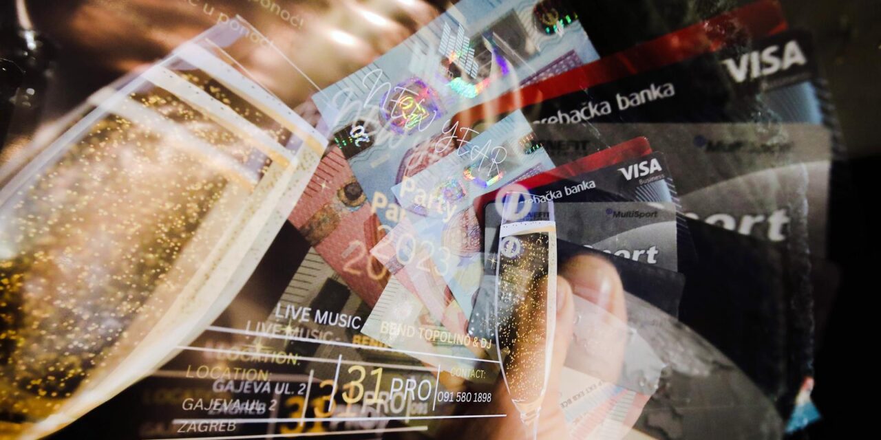 Zbog uvođenja eura plaćanje karticama tijekom novogodišnje noći bit će ograničeno