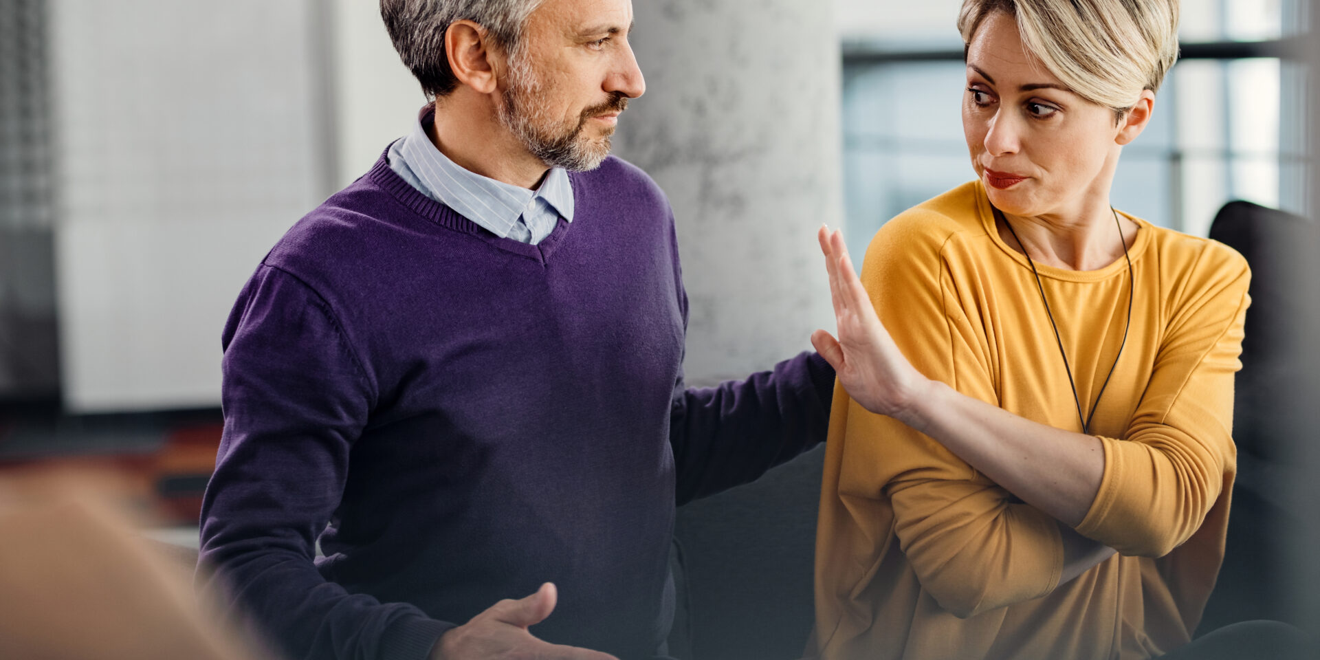 Stop talking, you said enough!