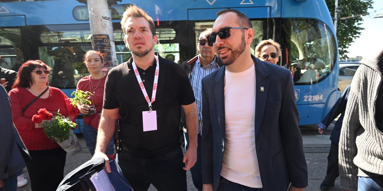 Zagreb: Tomislav Tomašević na proslavi Praznika rada u parku Maksimir