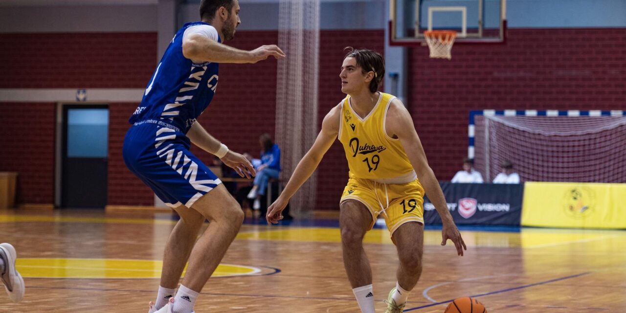 Zagreb:  Utakmica 2. kola Premijer lige između KK Dubrava i KK Cibona