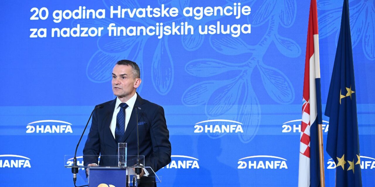 Zagreb: 20. obljetnica osnutka Hrvatske agencije za nadzor financijskih usluga