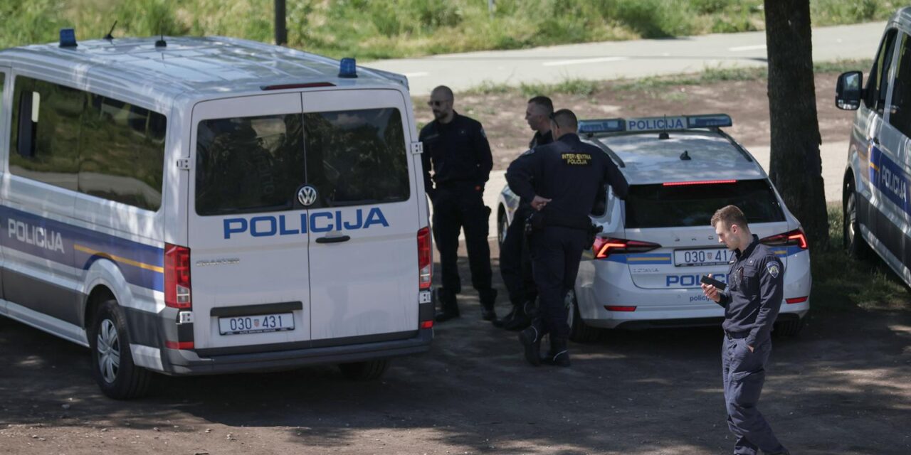 Zagreb: Policija na Trnjanskom nasipu uoči održavanja Trnjanskih krijesova