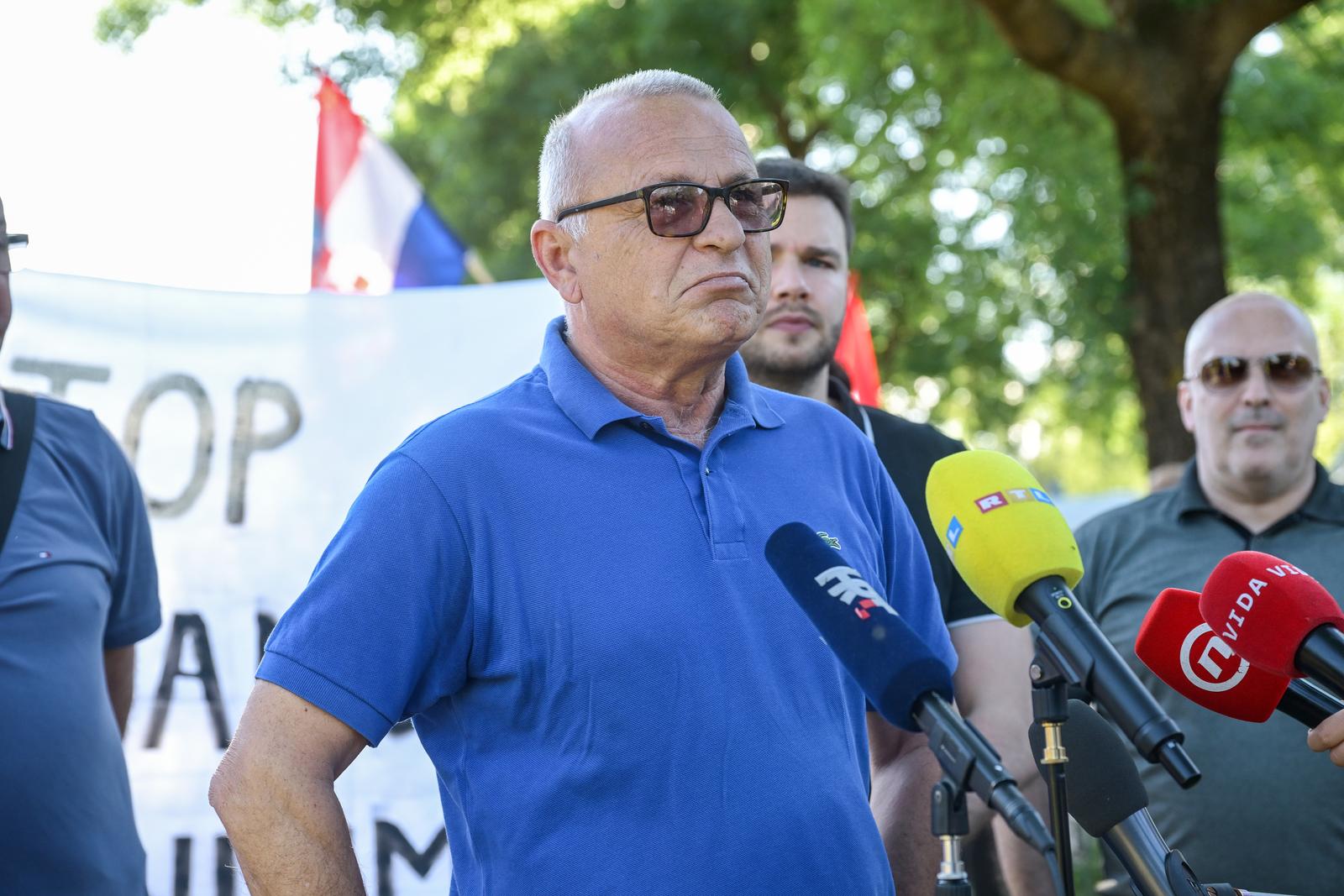Zagreb: Izjava za medije Tomislava Josića