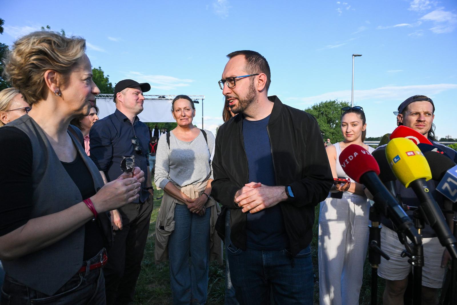 Zagreb: Tomislav Tomasevic stigao na Trnjanske kresove
