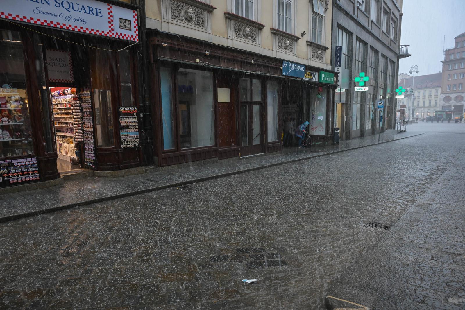 Nevrijeme pogodilo Zagreb